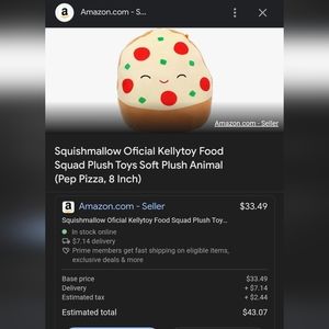 Supreme Pizza Squishmallow